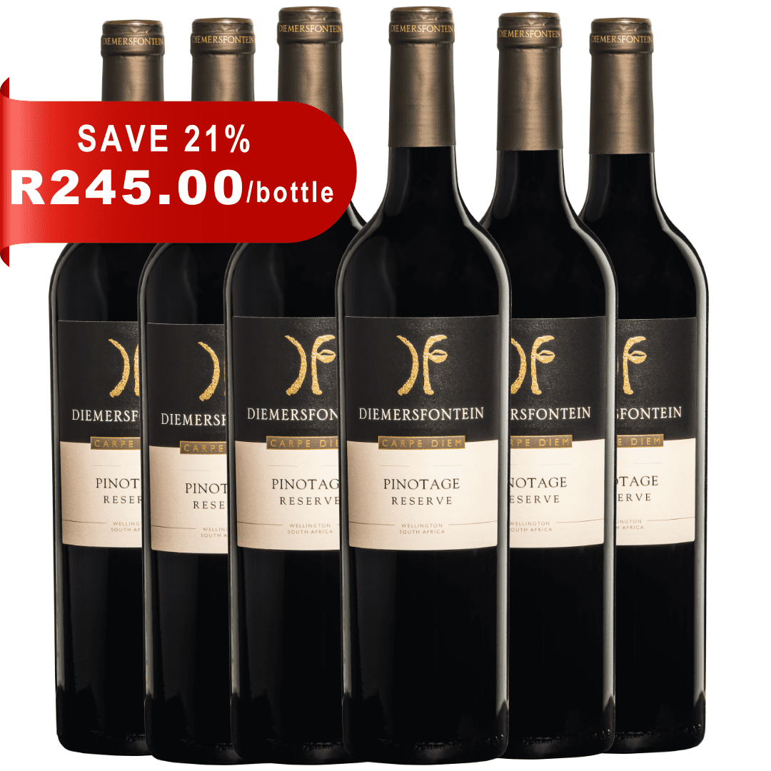 Diemersfontein Carpe Diem Pinotage.
